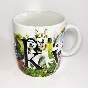 Americaware Dog Lover Husky Embossed Mug Large